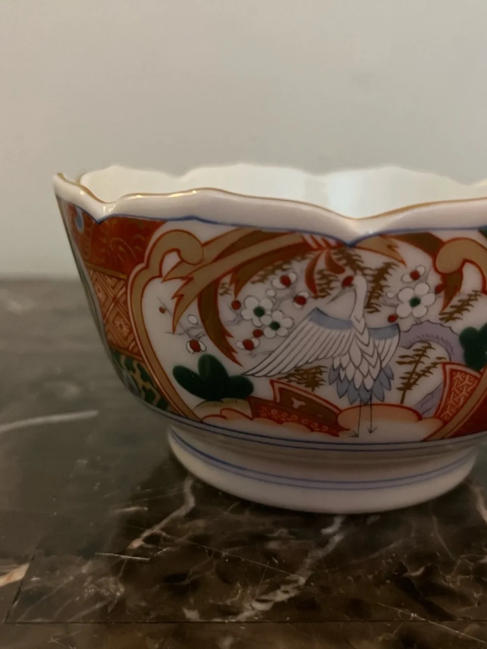 Vintage Andrea by Sadek Porcelain Footed Bowls Set of 2